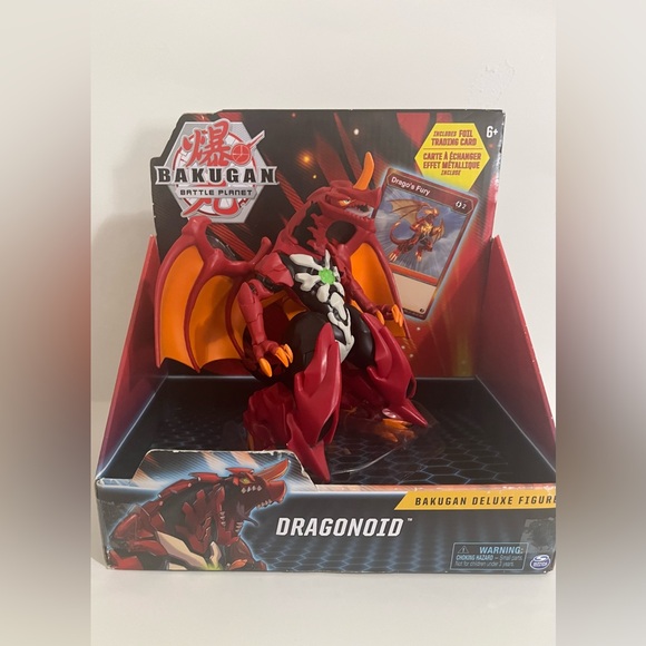 Bakugan Deluxe Figure-Dragonoid - Picture 1 of 5